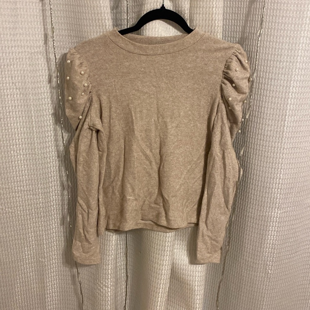Cream sweater
